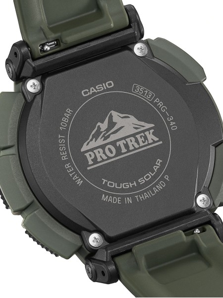 Casio Pro Trek Radio Solar PRG-340-3ER men's watch, resin strap