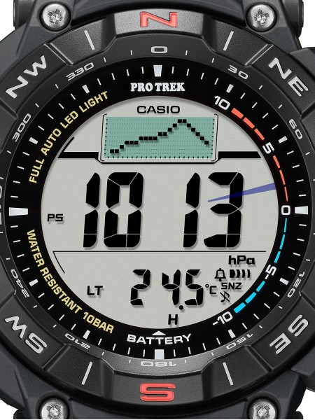 Casio Pro Trek Radio Solar PRG-340-1ER men's watch, resin strap