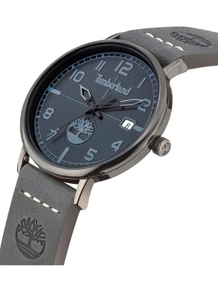 Timberland Leominster-Z TDWGB2091603 herenhorloge, echt leer bandje