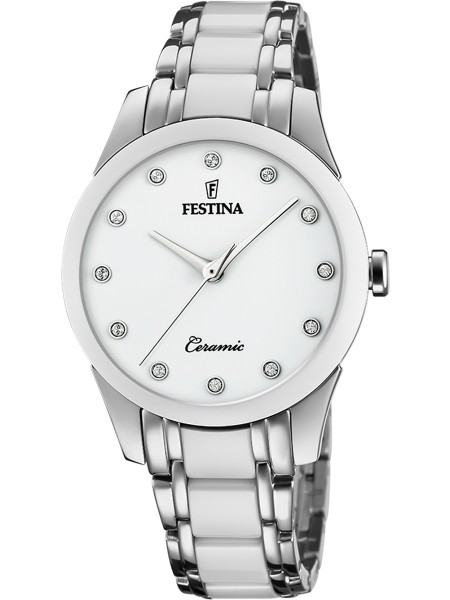 Festina Ceramic F20499/1 γυναικείο ρολόι, με λουράκι ceramics
