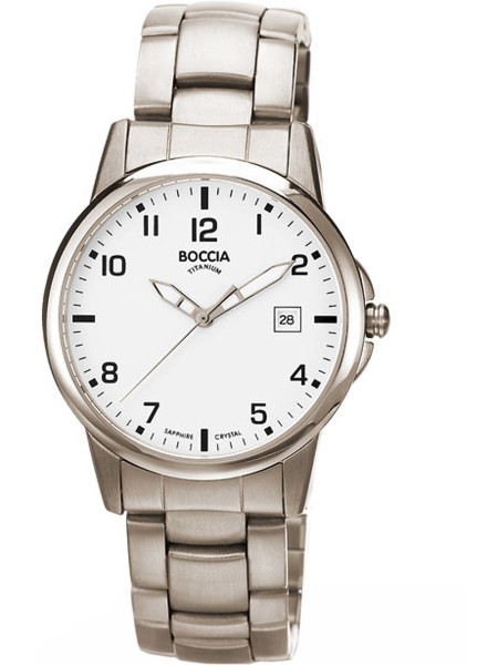 Boccia Titanium 3625-03 men's watch, stainless steel strap