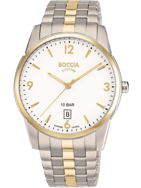 Boccia Titanium 3632-02 men's watch, titane strap