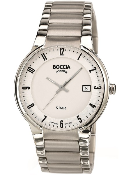 Boccia Titanium 3629-02 montre pour homme, titane sangle