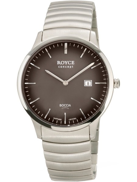 Boccia Royce Titanium 3645-04 men's watch, titanium strap