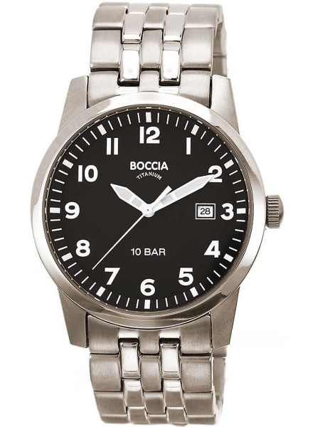 Boccia Titanium 3631-02 men's watch, titanium strap