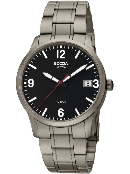 Boccia Titanium 3650-03 men's watch, titanium strap