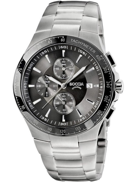 Boccia Chronograph Titanium 3773-01 men's watch, titanium strap