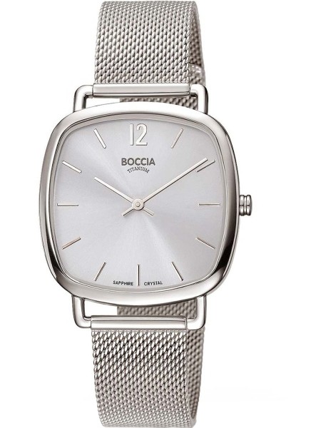 Boccia Titanium 3334-06 γυναικείο ρολόι, με λουράκι stainless steel