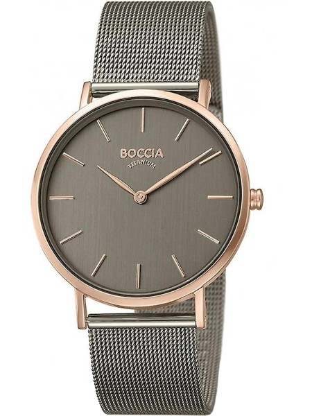 Boccia Titanium 3273-08 γυναικείο ρολόι, με λουράκι stainless steel