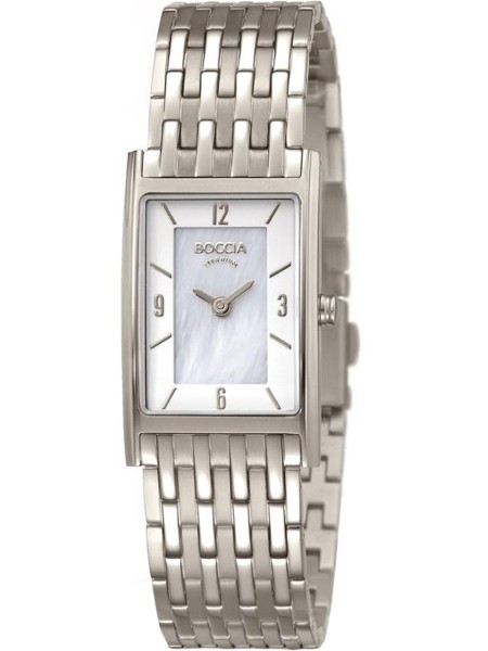 Boccia Titanium 3212-07 γυναικείο ρολόι, με λουράκι titanium