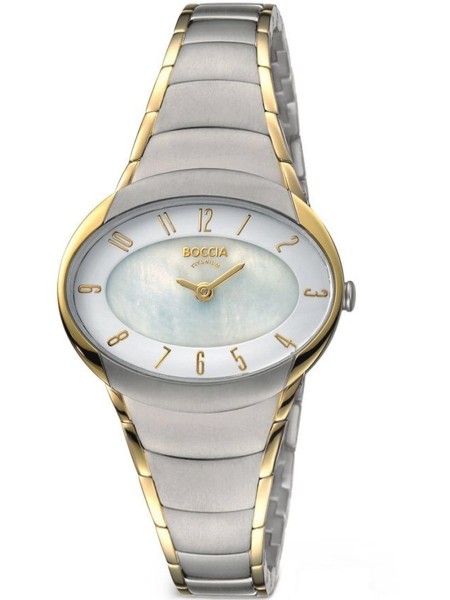 Boccia Titanium 3255-04 ladies' watch, titanium strap