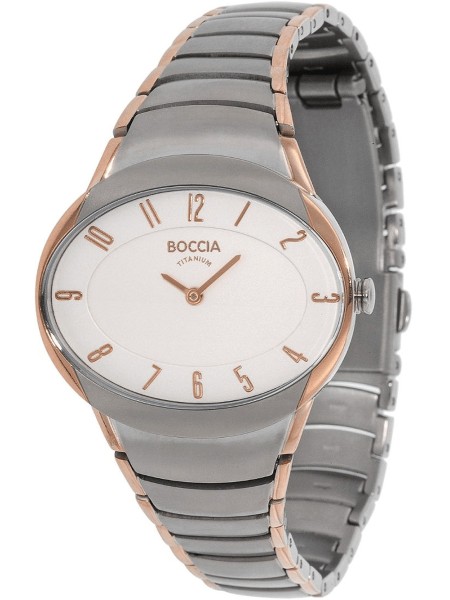 Boccia Titanium 3165-12 ladies' watch, titanium strap