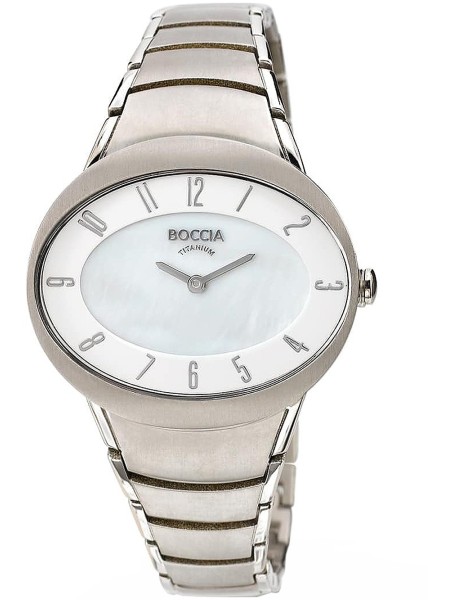 Boccia Titanium 3165-10 γυναικείο ρολόι, με λουράκι titanium