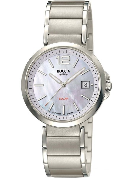 Boccia Solar Titanium 3332-01 dámské hodinky, pásek titanium