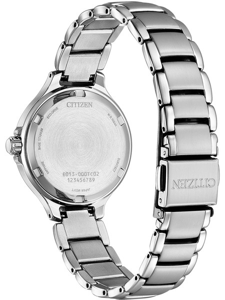 Citizen Eco-Drive Titanium EW2681-81L Reloj para mujer, correa de titanio