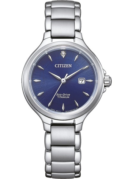 Citizen Eco-Drive Titanium EW2681-81L moterų laikrodis, titanium dirželis