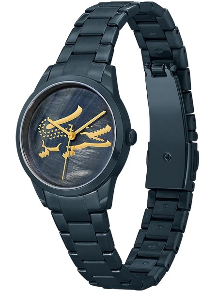 Lacoste Ladycroc 2001215 Relógio para mulher, pulseira de acero inoxidable