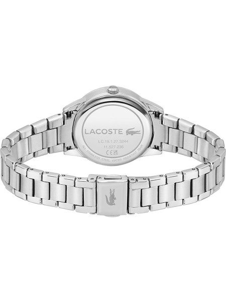 Lacoste Ladycroc 2001214 Relógio para mulher, pulseira de acero inoxidable