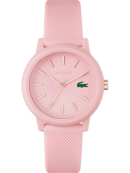 Lacoste 12.12 2001213 ladies' watch, silicone strap