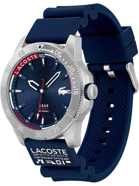 Lacoste Regatta 2011202 men's watch, silicone strap