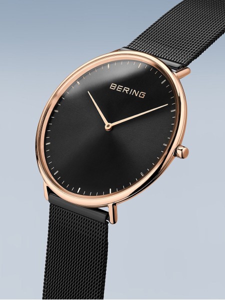Bering Ultra Slim 15739-166 sieviešu pulkstenis, stainless steel siksna