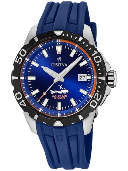 Festina The Originals F20462/1 men's watch, silicone strap