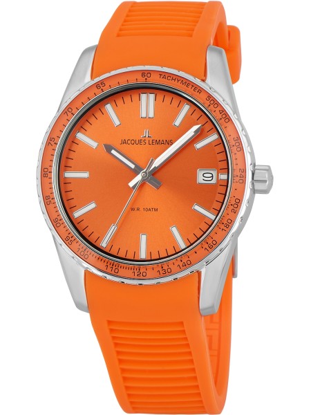 Jacques Lemans Liverpool 1-2060F ladies' watch, silicone strap