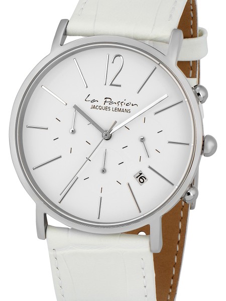 Jacques Lemans La Passion Chronograph LP-123J dámske hodinky, remienok real leather