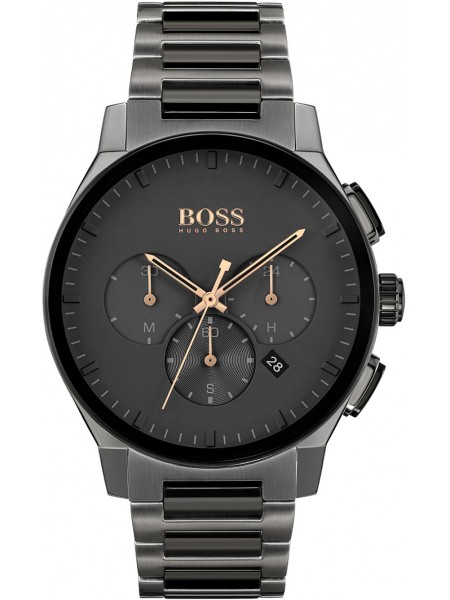 mužské hodinky Hugo Boss Peak Chrono 1513814, řemínkem stainless steel
