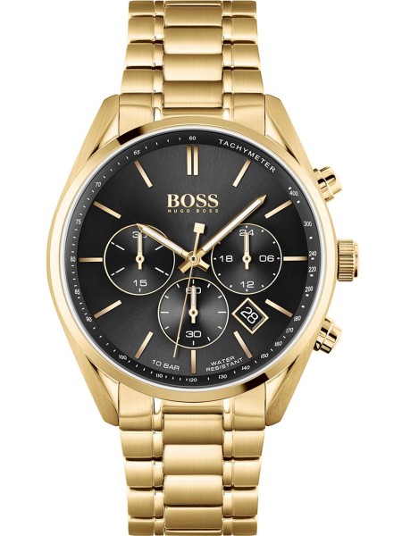 Hugo Boss Champion Chrono 1513848 αντρικό ρολόι, λουρί stainless steel