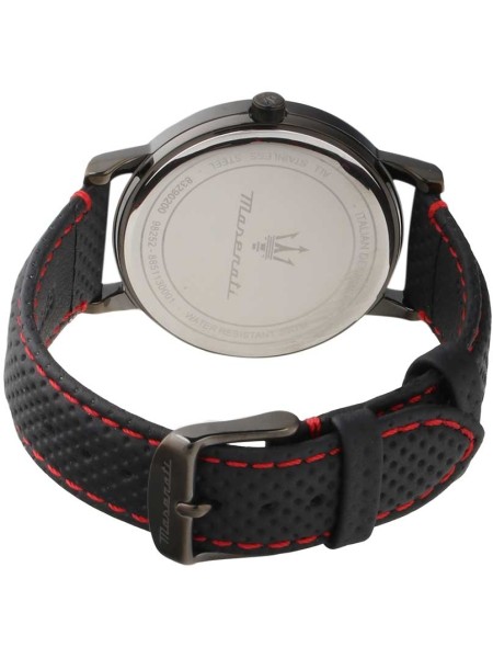 Maserati Eleganza R8851130001 men's watch, cuir véritable strap