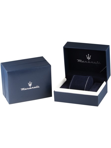 Maserati Eleganza R8851130001 men's watch, real leather strap
