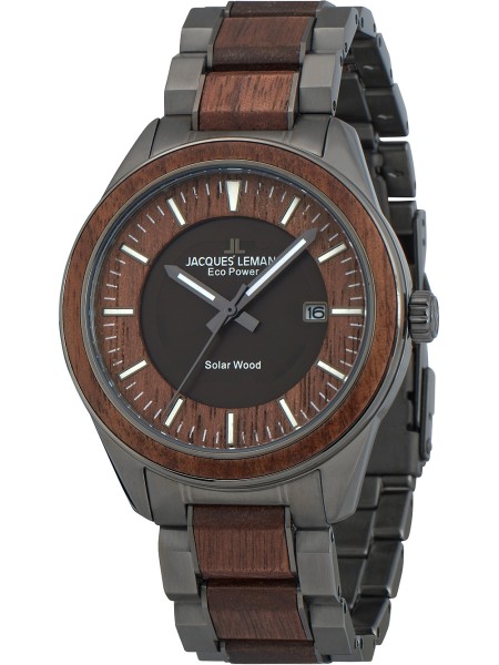 Jacques Lemans Eco Power 1-2116I men's watch, acier inoxydable strap