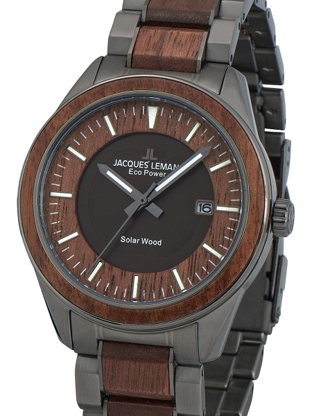 Jacques Lemans Eco Power 1-2116I men's watch, acier inoxydable strap