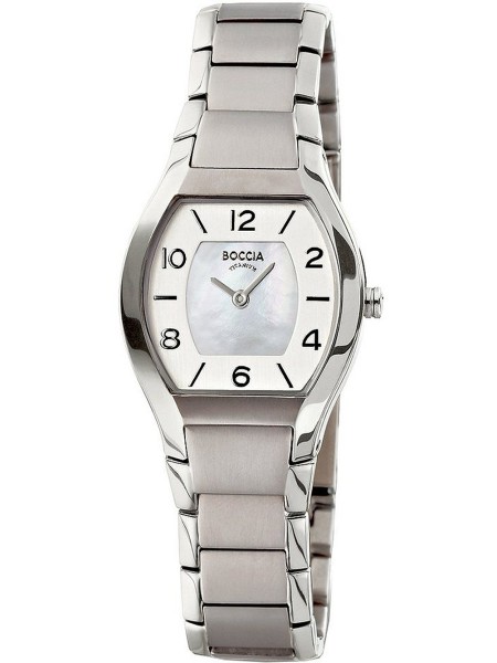 Boccia Uhr Titanium 3174-01 γυναικείο ρολόι, με λουράκι titanium