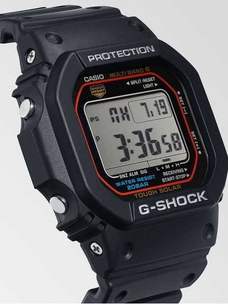 Casio G-Shock Solar Funkuhr GW-M5610U-1ER herrklocka, [attribute94] armband