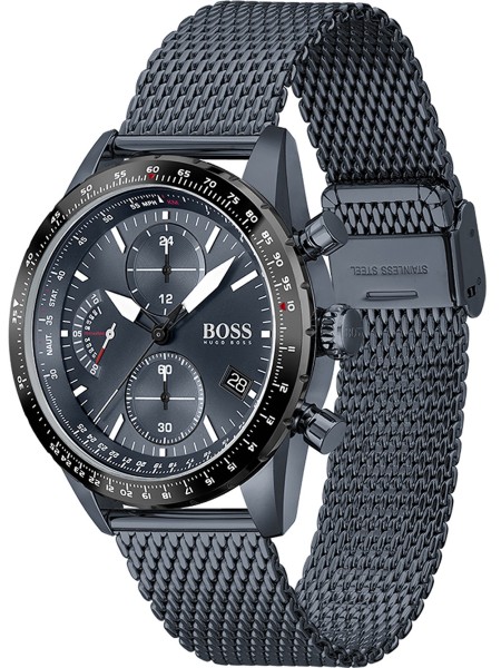 Hugo Boss Pilot Edition Chrono 1513887 men's watch, stainless steel strap