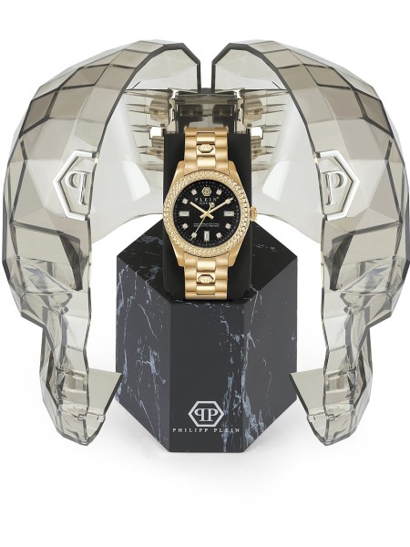 Philipp Plein Queen Crystal PWDAA0621 Γυναικείο ρολόι, stainless steel λουρί
