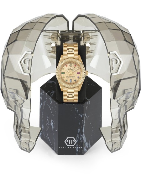 Philipp Plein Queen Crystal PWDAA0721 Γυναικείο ρολόι, stainless steel λουρί