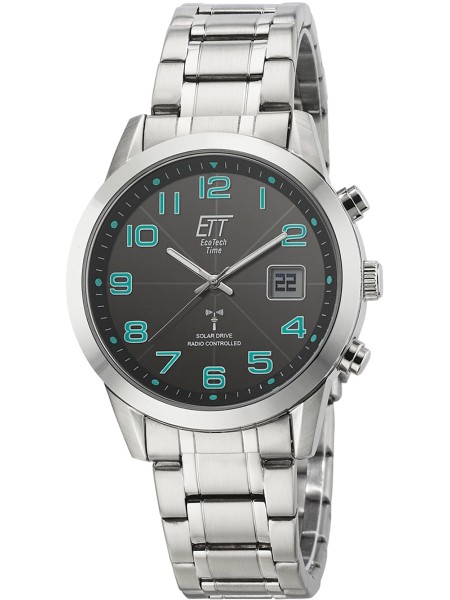 ETT Eco Tech Time Basic EGS-11500-22M Reloj para hombre, correa de acero inoxidable