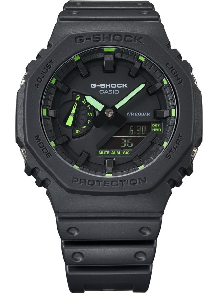 Casio G-Shock GA-2100-1A3ER Relógio para mulher, pulseira de resina