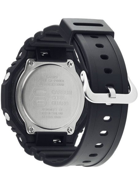 Casio G-Shock GA-2100-1A2ER ladies' watch, resin strap