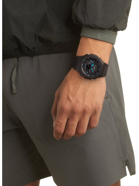 Casio G-Shock GA-2100-1A2ER dámske hodinky, remienok resin