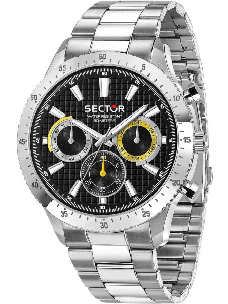 Sector Series 270 Dual Time R3253578021 men's watch, stainless steel strap