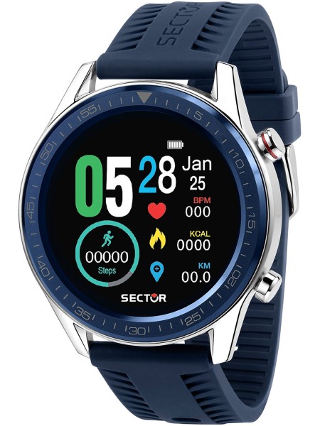 Sector Smartwatch S-02 R3251545004 herrklocka, silikon armband