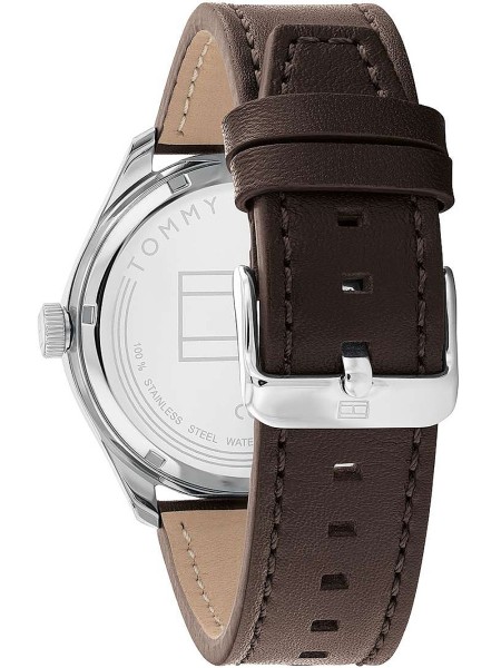 Tommy Hilfiger Oliver Automatic 1791888 Herrenuhr, real leather Armband