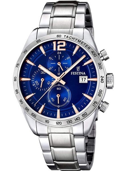 Festina Sport Chronograph F16759/5 men's watch, stainless steel strap