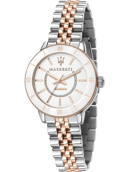 Maserati Successo Solar R8853145504 γυναικείο ρολόι, με λουράκι stainless steel
