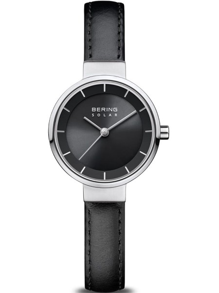 Bering Solar 14627-402 γυναικείο ρολόι, με λουράκι real leather