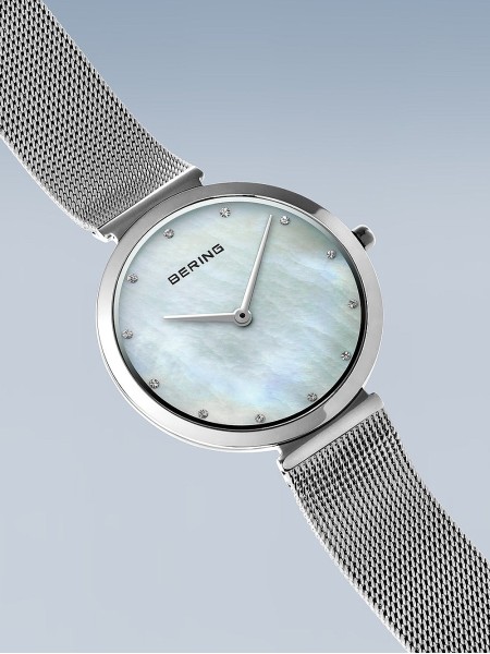 Bering Classic 18132-004 Γυναικείο ρολόι, stainless steel λουρί